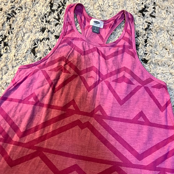 Old Navy Pink Trapeze Racerback Tank - Picture 5 of 9